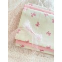 Pink Bow Pattern Cotton Four-piece Set