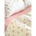 Pink Bow Pattern Cotton Four-piece Set