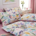 Watercolor flower cotton four-piece set