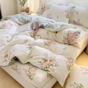 Vintage rose pattern cotton four-piece set