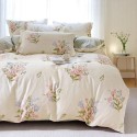 Vintage rose pattern cotton four-piece set